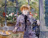 Berthe Morisot Famous Paintings - After Luncheon